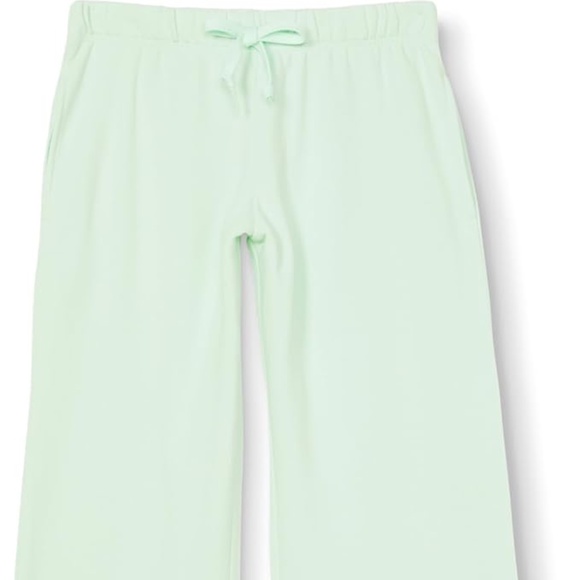 Pink Victoria’s Secret Heritage Fleece Sweatpants in Pistachio sz large NWT - Picture 3 of 5